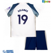Tottenham Hotspur Dominic Solanke #19 Domaci Dres za djecu 2025-26 Kratak Rukav (+ Kratke hlače)